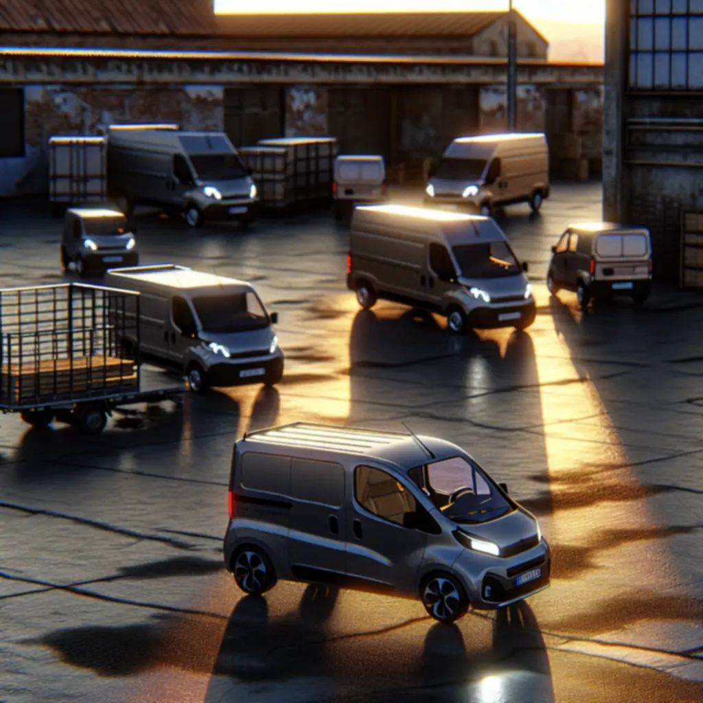 Light motor vehicles suited to business and trade use